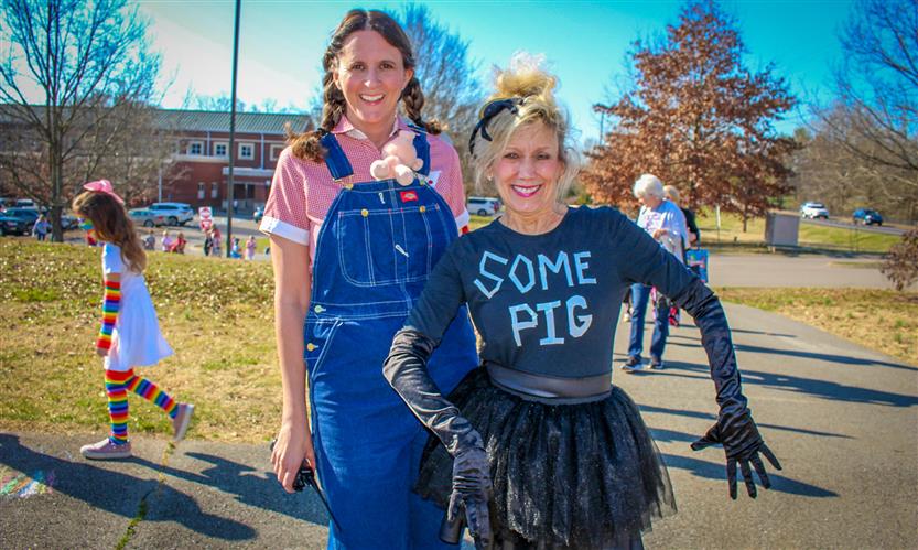 Students dress up